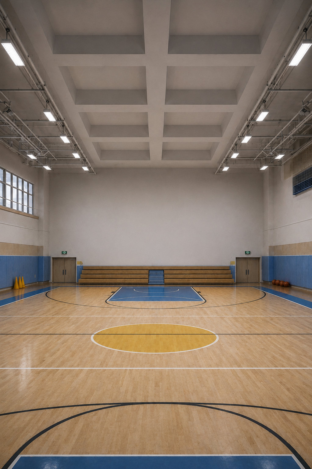 Before Basketball Court